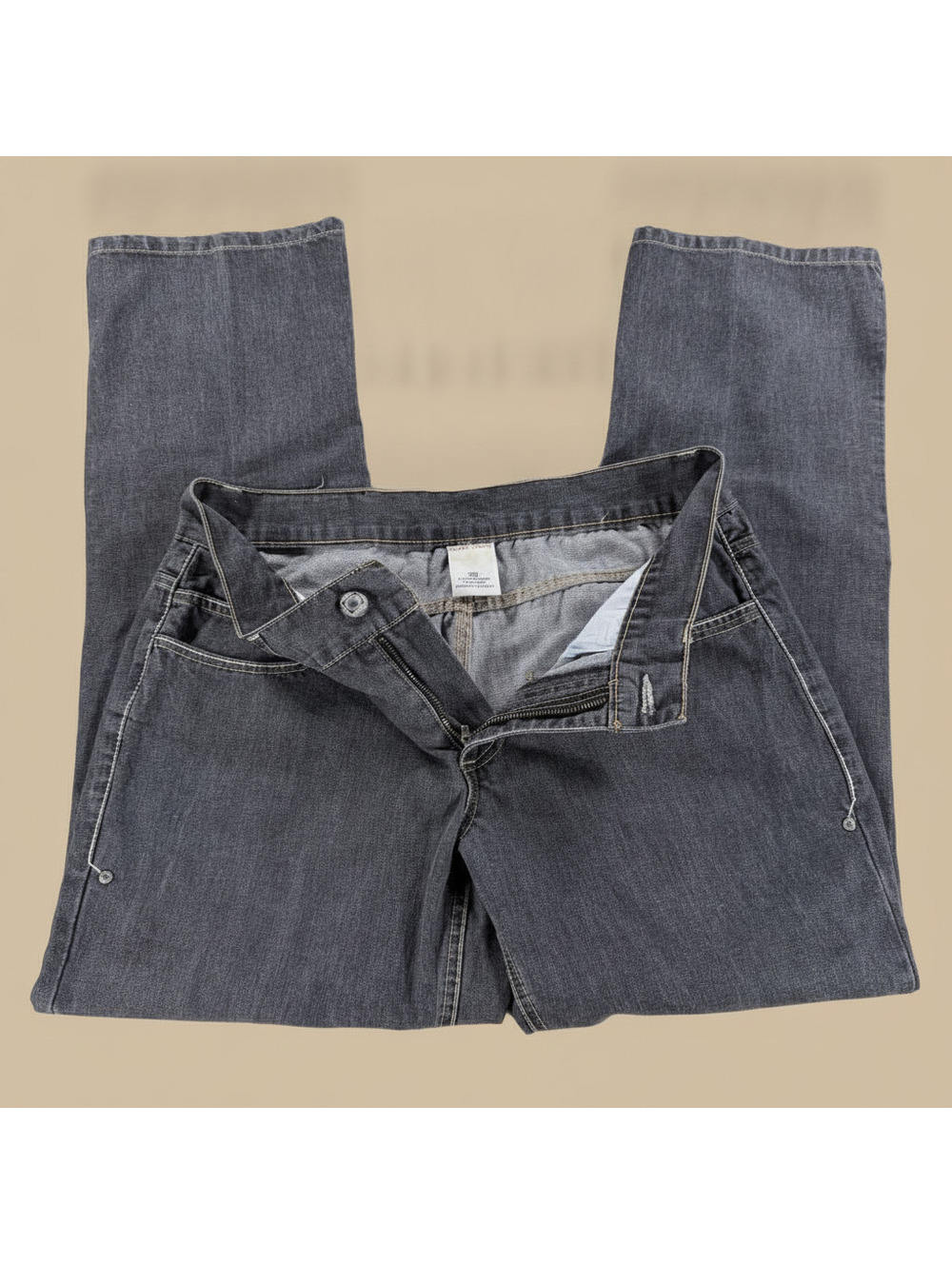 Sun Rise Vintage Charcoal Grey Denim Jeans Size 36